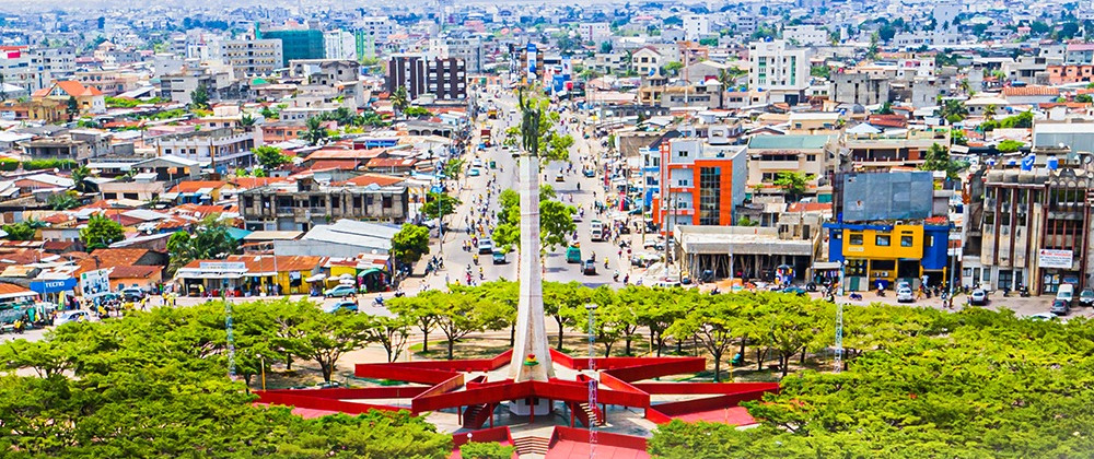 Vue de Cotonou