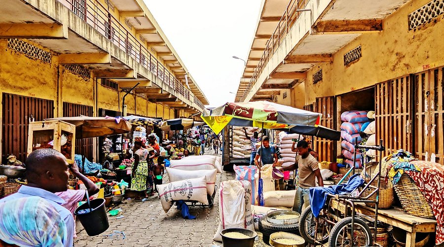 Marché Dantokpa (plus grand marché d'Afrique de l'Ouest)