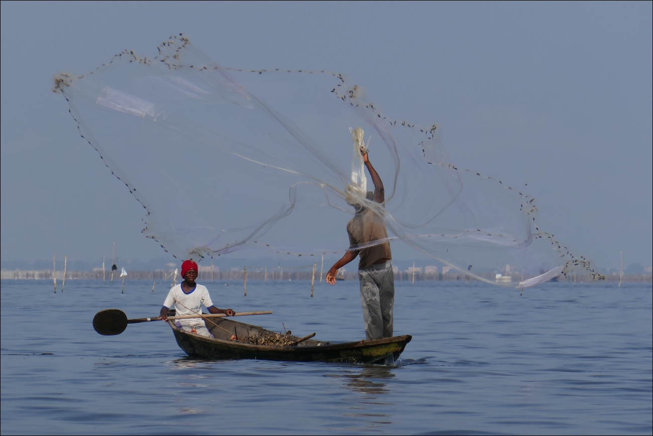 Pêcheries traditionnelles du lac Nokoué